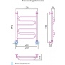 Полотенцесушитель водяной Сунержа Элегия 60x40 