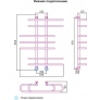 Полотенцесушитель водяной Сунержа Фурор 100x90 