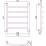 Полотенцесушитель водяной Сунержа Галант+ 60x50