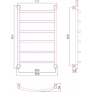 Полотенцесушитель водяной Сунержа Галант+ 80x50 
