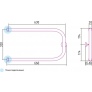 Полотенцесушитель водяной Сунержа П-образный 32x65